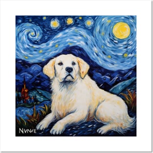 Kuvasz Painting Posters and Art